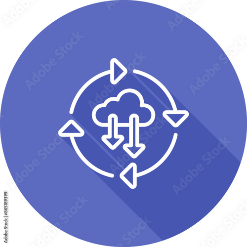 Continuous Deployment Vector Icon