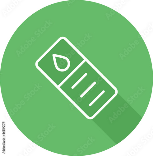 Microscope Slide Vector Icon