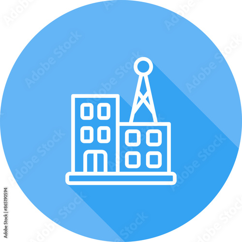 Radio Station Vector Icon