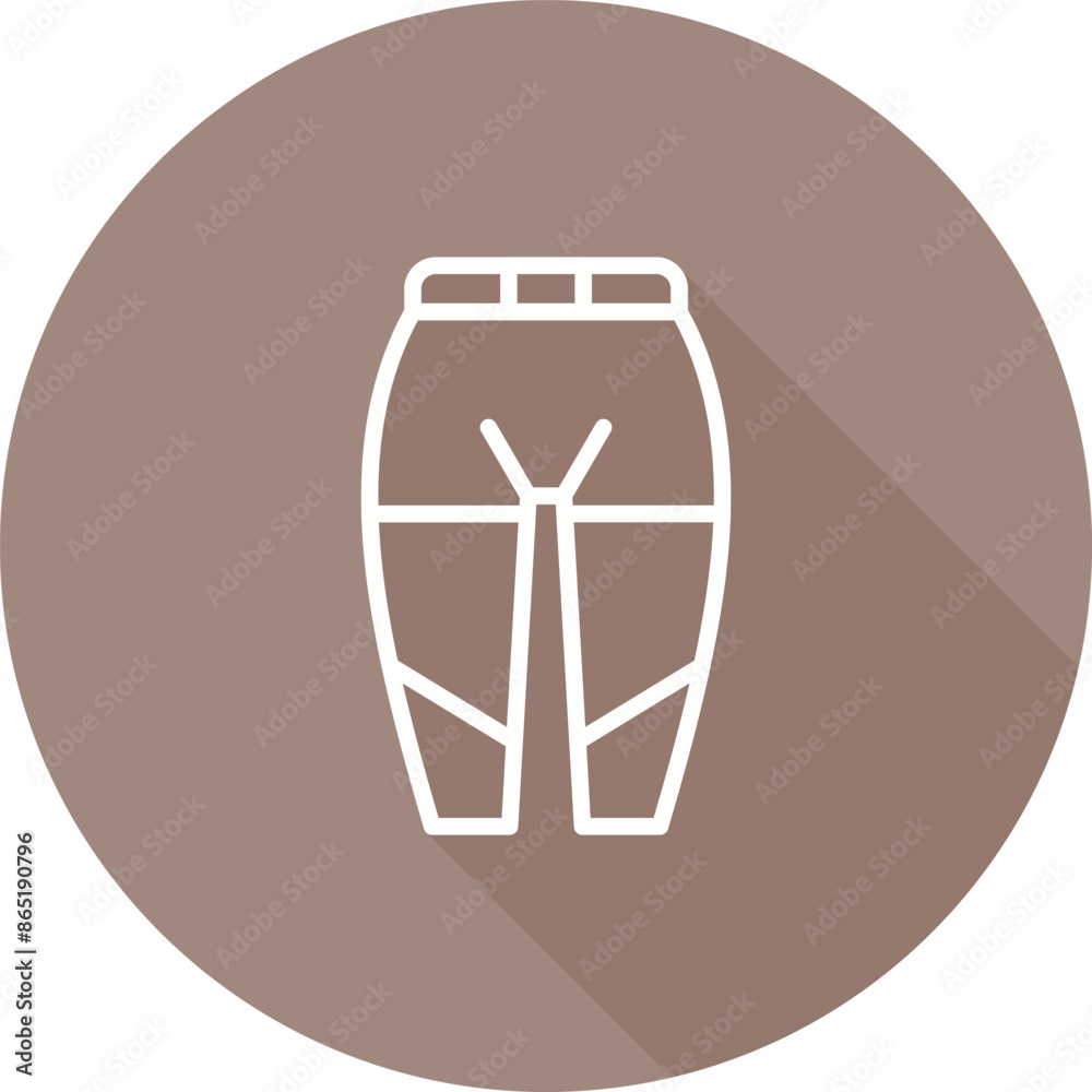 Thermal underwear Vector Icon Thermal underwear Vector Icon