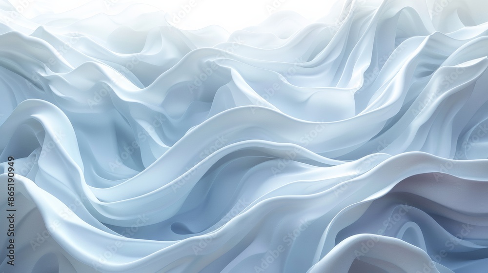 Abstract white flowing waves
Abstract white flowing waves