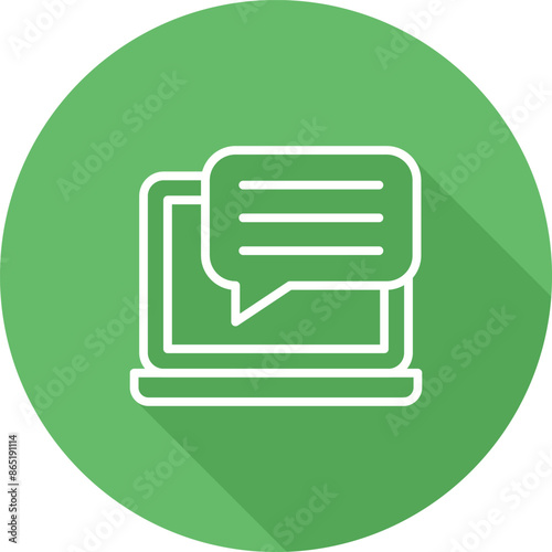 Live Chat Vector Icon