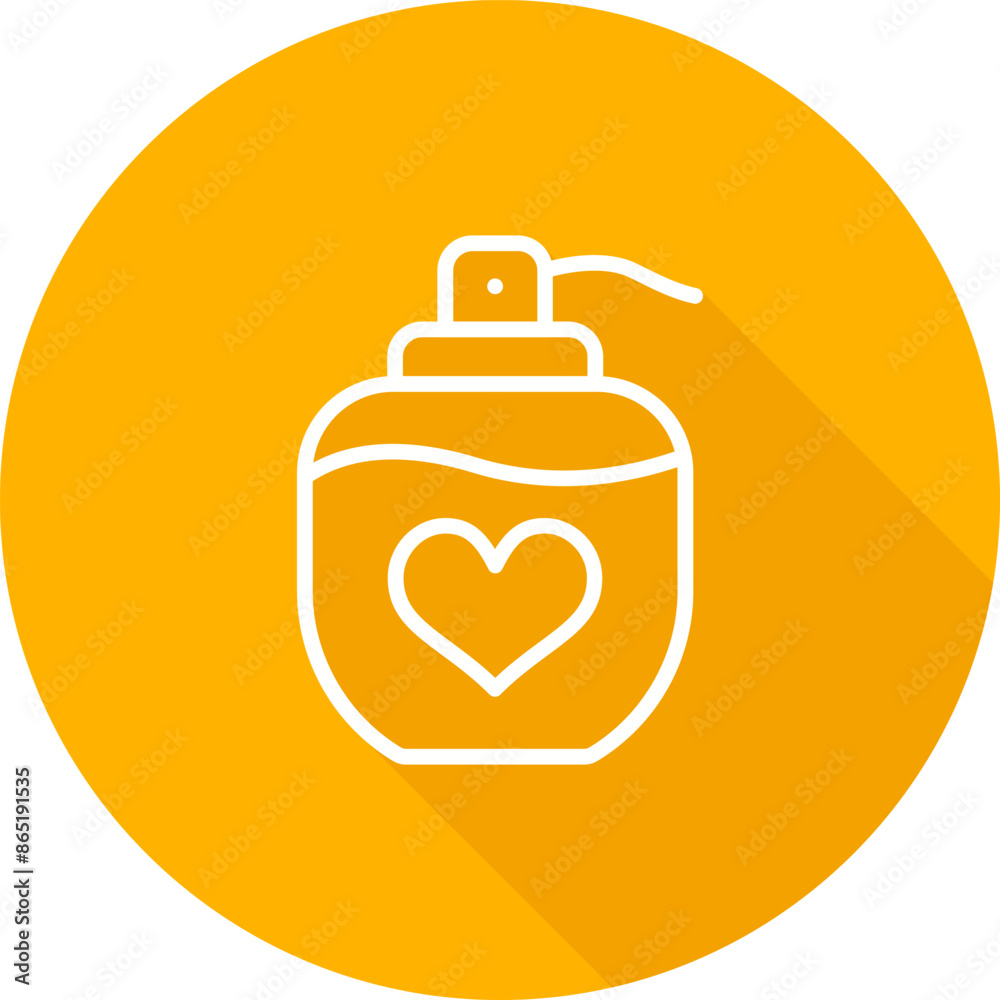 Obraz premium Perfume Vector Icon