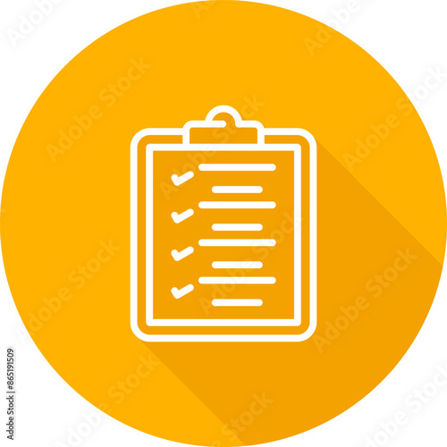 Checklist Vector Icon
