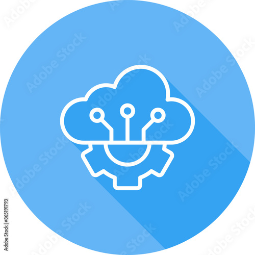 Software as a Service Vector Icon