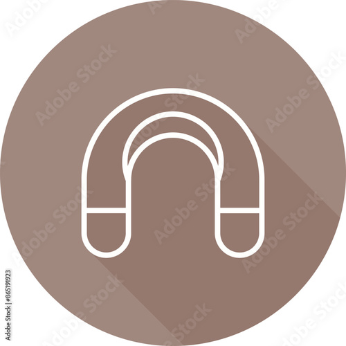 Inflatable pillow Vector Icon