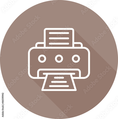 Printer Vector Icon