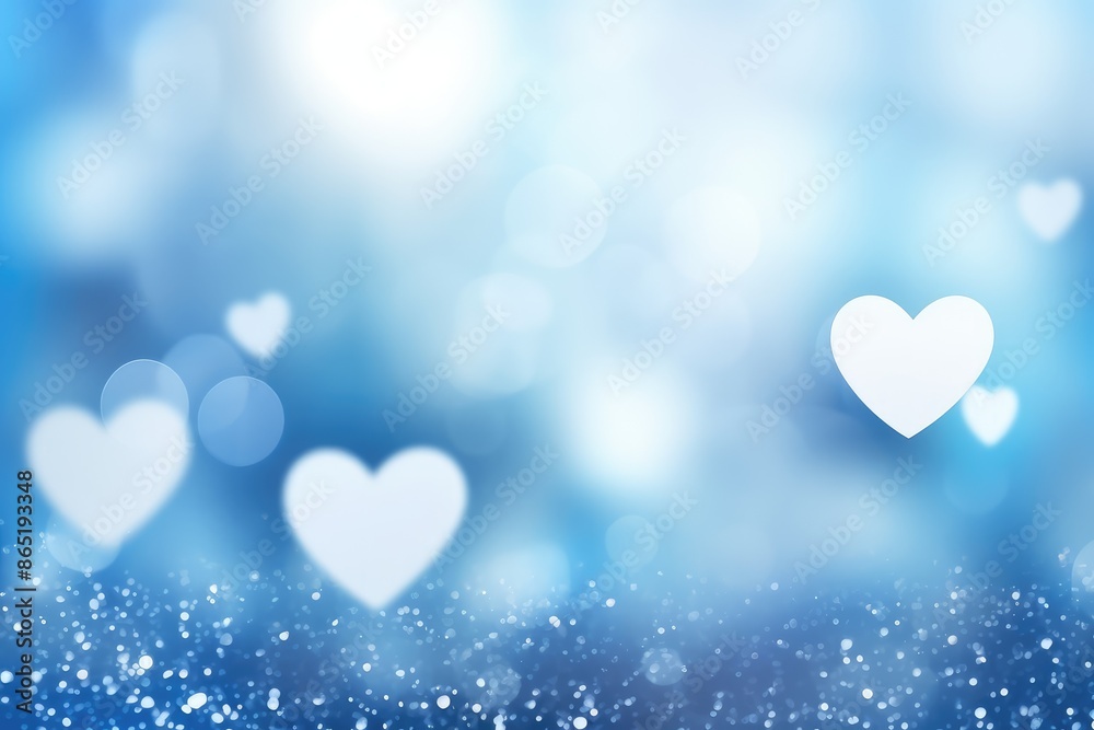 Heart bokeh background, valentine's day background. Heart bokeh background, valentine's day background.