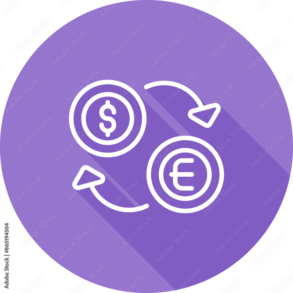 Currency Exchange Vector Icon Currency Exchange Vector Icon