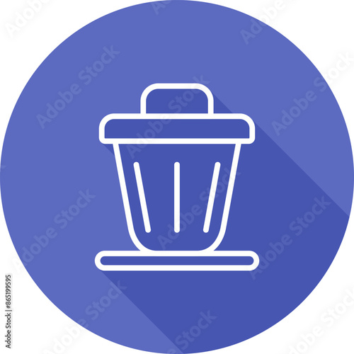 Trash bin Vector Icon