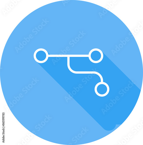 Divergence Vector Icon