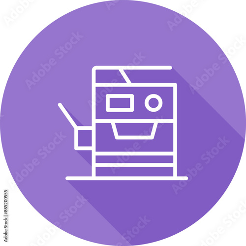 Copy Machine Vector Icon