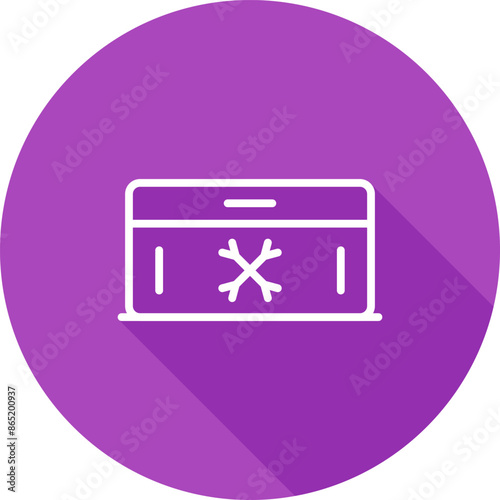 Freezer Vector Icon