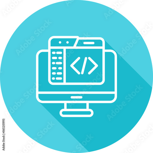 Code Editor Vector Icon