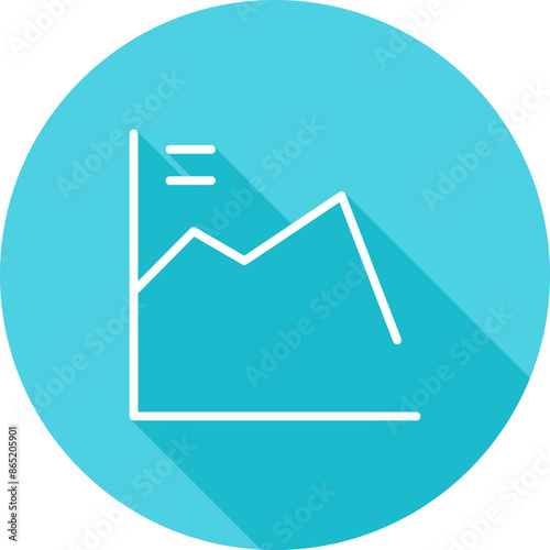 Economic Downturn Vector Icon