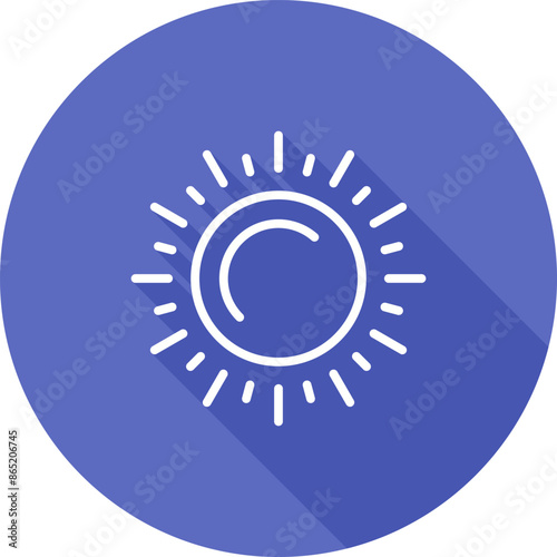 Sun Vector Icon