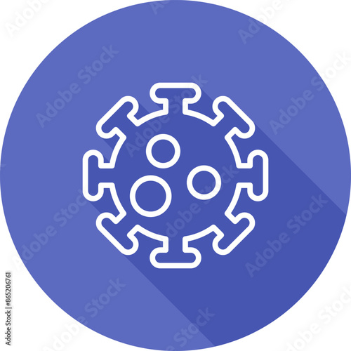 Virus Vector Icon