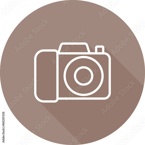 DSLR Camera Vector Icon