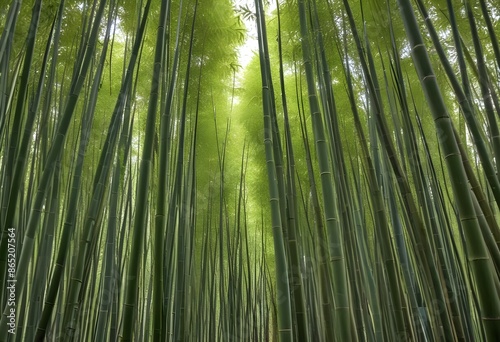 mesmerizing waste bamboo forest, no people
