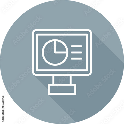 Monitoring Vector Icon