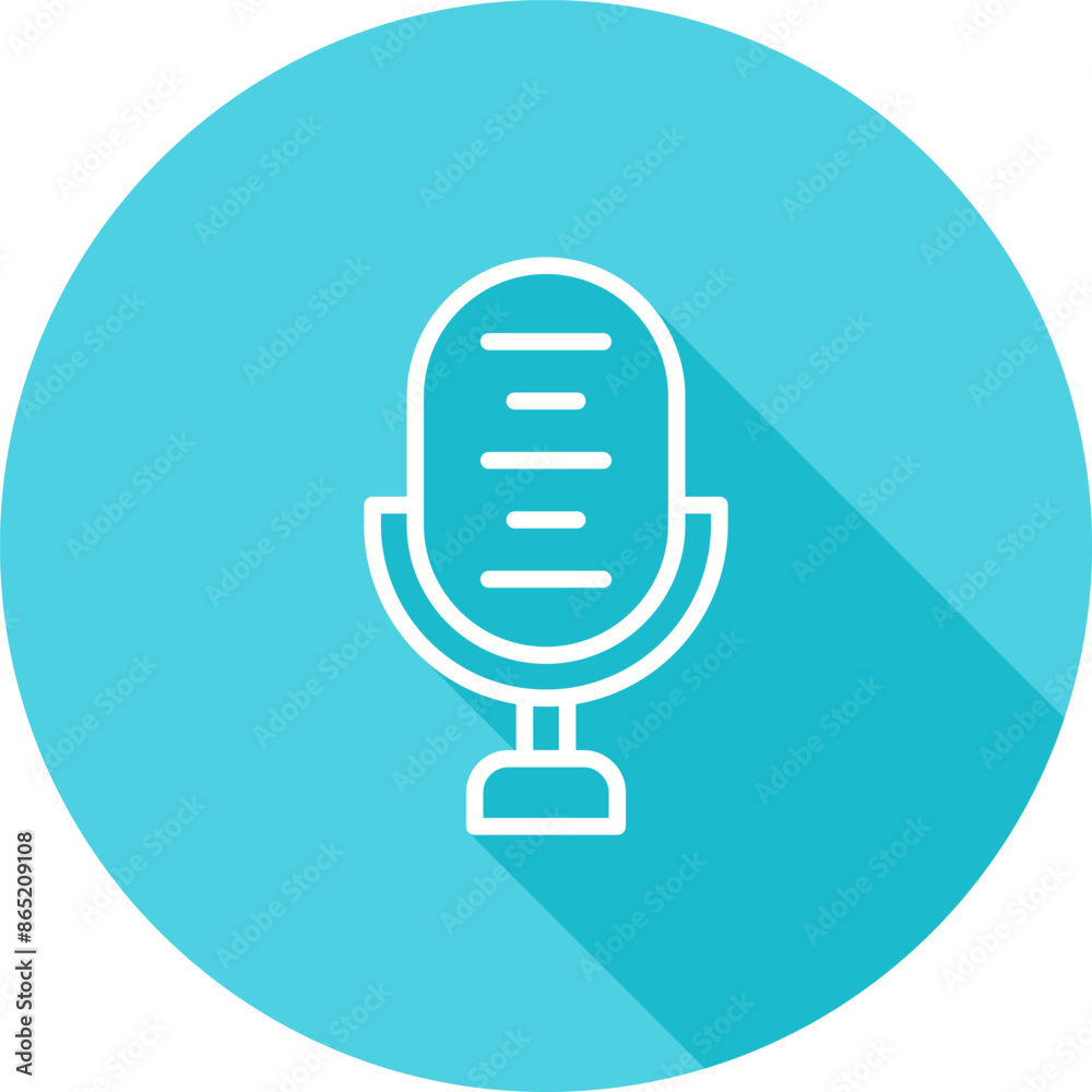 Microphone Vector Icon Microphone Vector Icon
