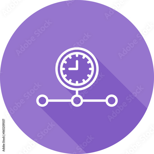 Timeline Vector Icon
