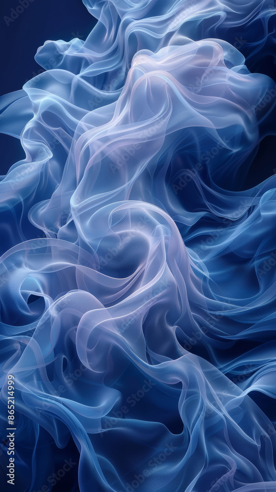 Fototapeta premium Abstract Serenity in Soft Gradients