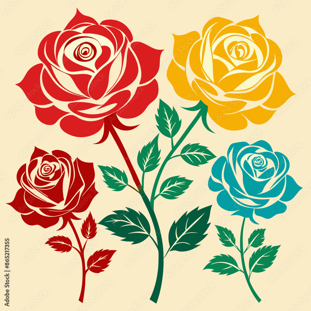 rose-vector-silhouettes rose-vector-silhouettes