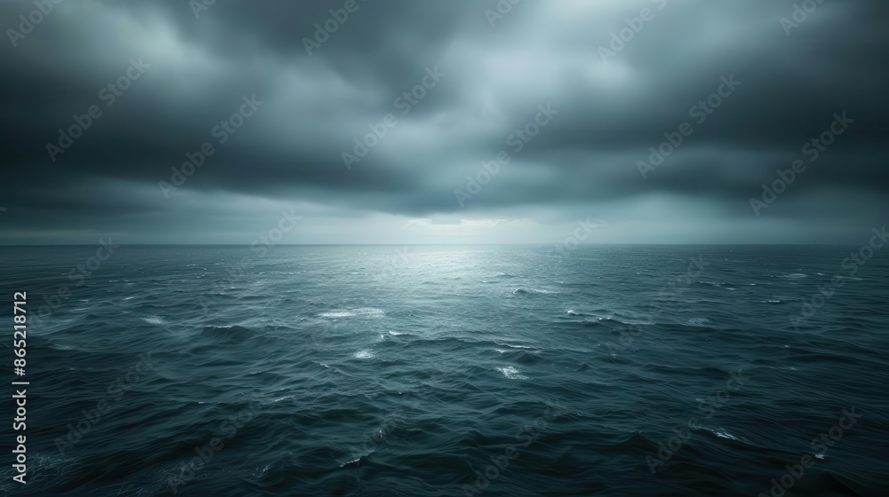 haunting seascape gloomy ocean under ominous stormy sky with eerie atmosphere moody nature photography haunting seascape gloomy ocean under ominous stormy sky with eerie atmosphere moody nature photography