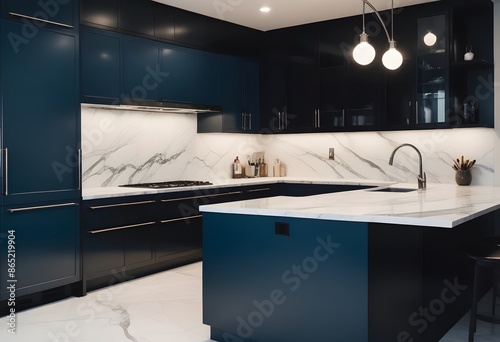 Home kitchen interior Modern design