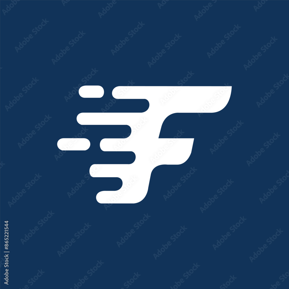 Modern and futuristic letter F logo design. Suitable for business and technology logo Modern and futuristic letter F logo design. Suitable for business and technology logo
