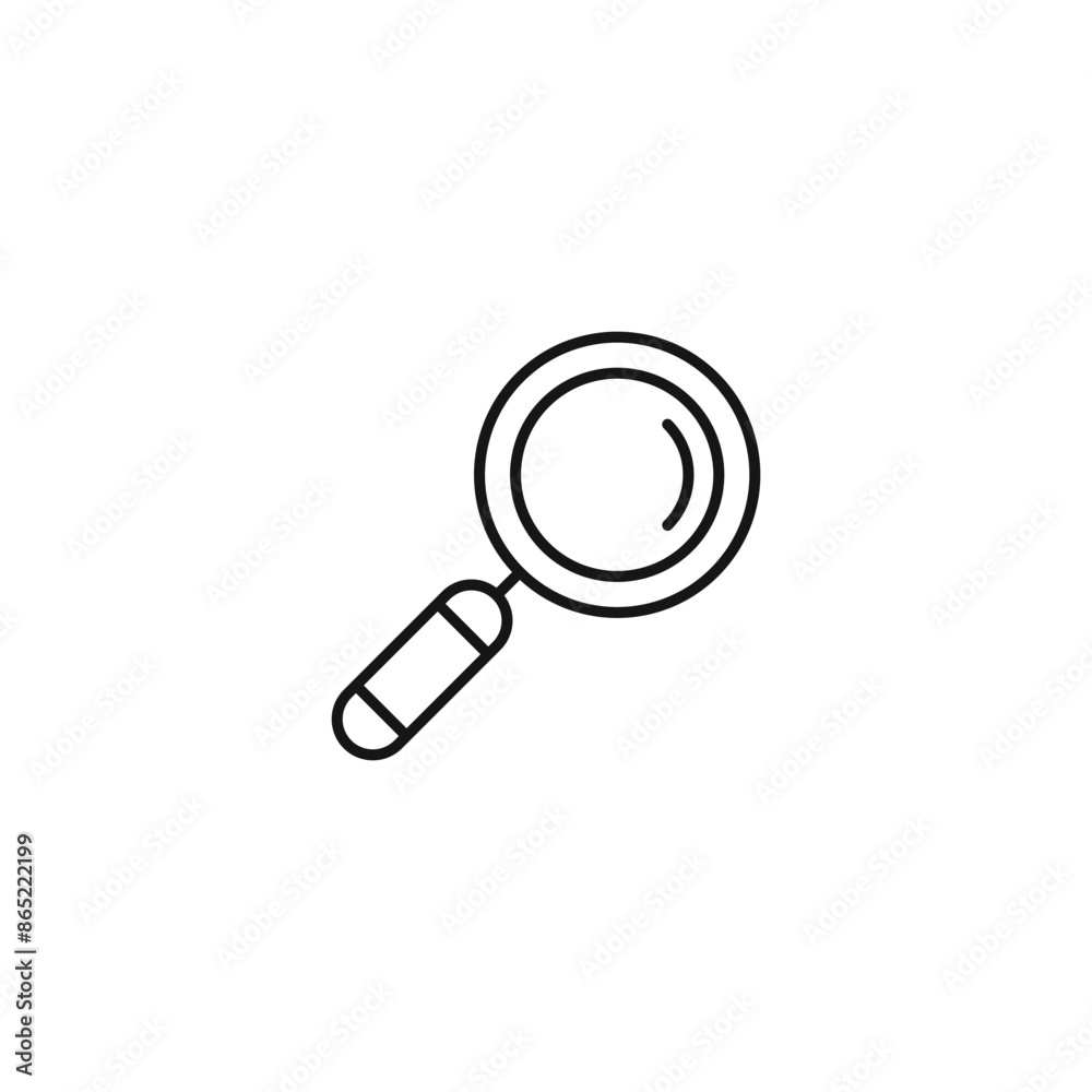 Search icon vector. EPS 10 editable vector Search icon vector. EPS 10 editable vector