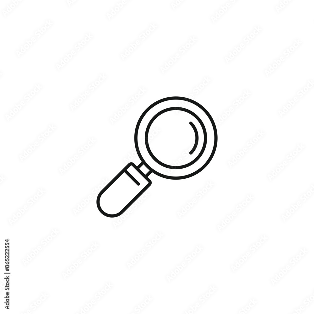 Search icon vector. EPS 10 editable vector Search icon vector. EPS 10 editable vector
