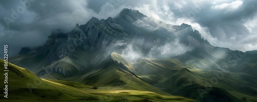 Dramatic Mountain Landscape...