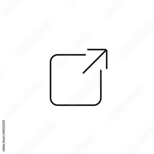 Share icon vector. EPS 10 editable vector