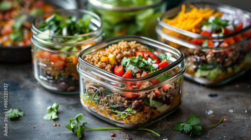 Prep, Snap, Enjoy: Taco Meat Meal Prep Ideas in Realistic Food Photography