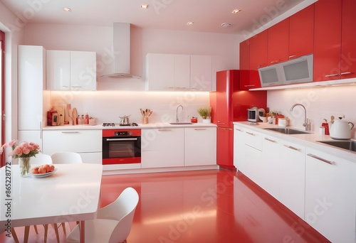 Home kitchen interior Modern design