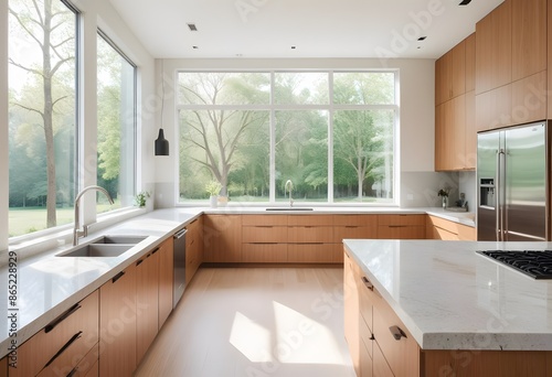 Home kitchen interior Modern design