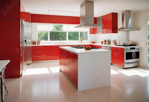 Home kitchen interior Modern design