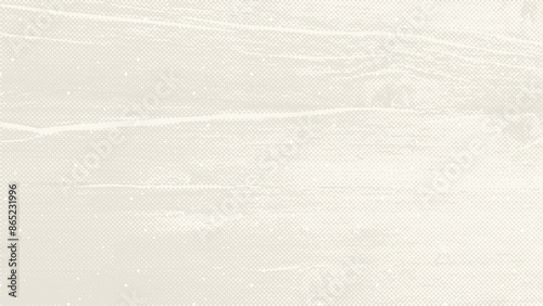 Crumpled ecru craft package paper texture. Abstract cream texture old paper background. Beige old cardboard backdrop. Vector illustration of grunge vintage note sheet or package. Old papyrus