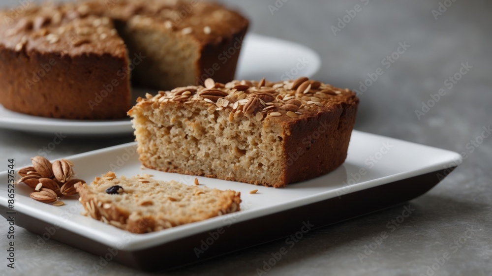 Healthy oat cake, healthy eating and healthy breakfast concept. Healthy oat cake, healthy eating and healthy breakfast concept.