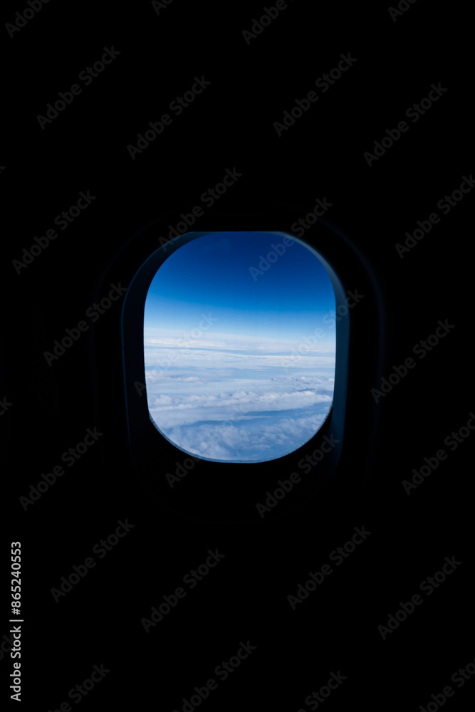 airplane window in flight airplane window in flight
