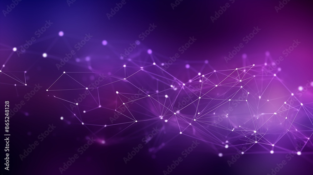 Fototapeta premium Purple Minimalistic Technology Background