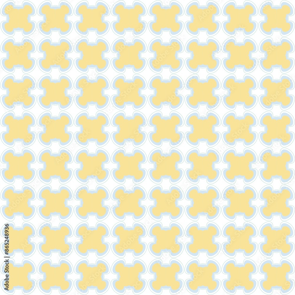 Yellow Jigsaws Pattern Background 6000x6000px Yellow Jigsaws Pattern Background 6000x6000px