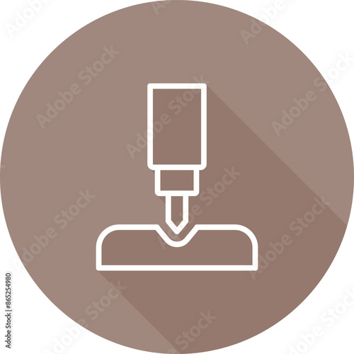 Pneumatic hammer Vector Icon