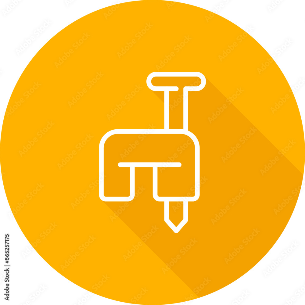 Cable Staples Vector Icon Cable Staples Vector Icon