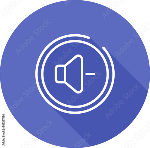 Volume Down Button Vector Icon