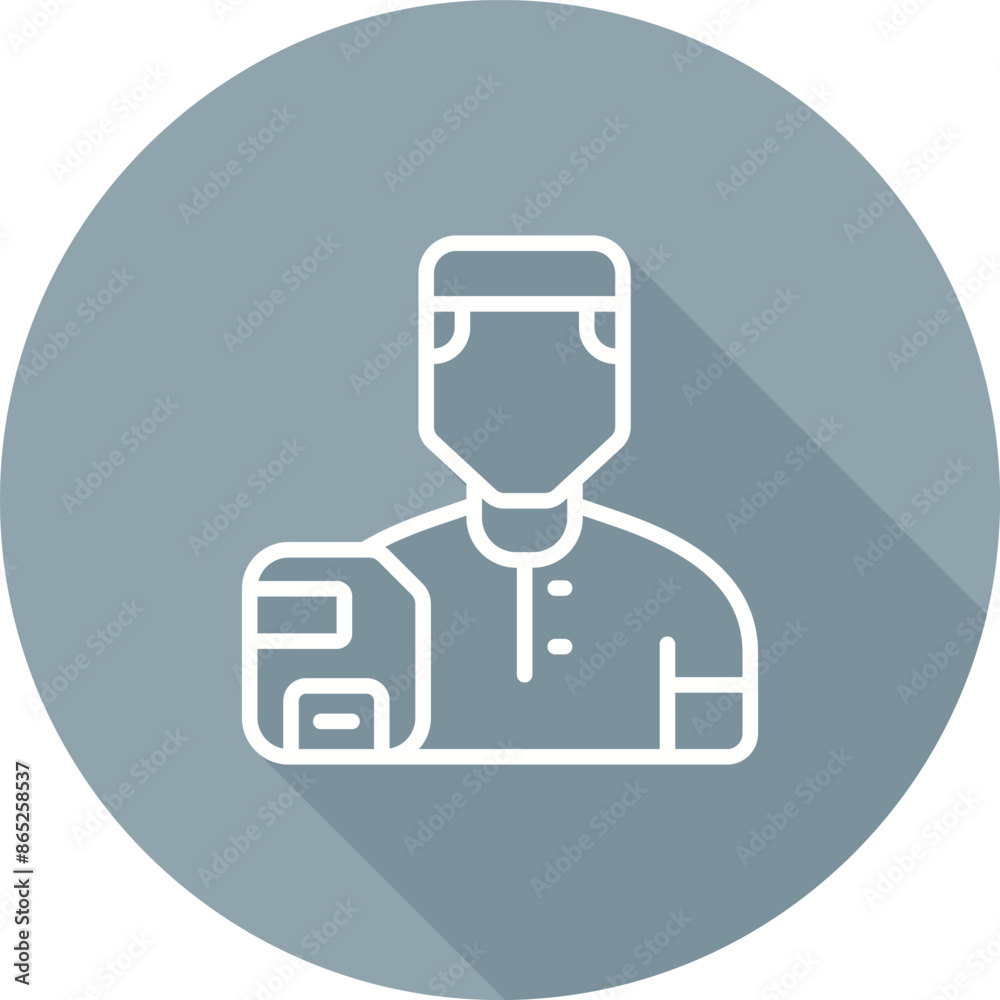 Postman Vector Icon Postman Vector Icon