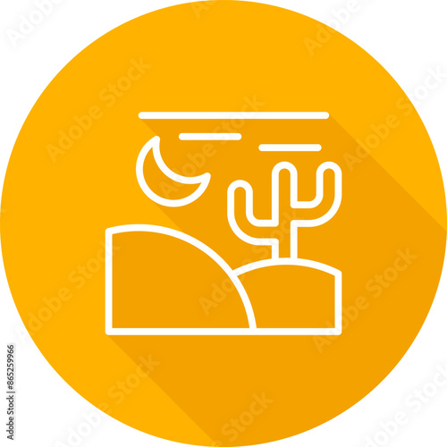 Desert Vector Icon