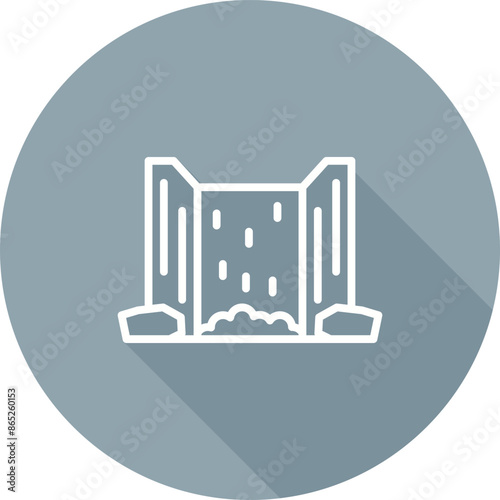 Waterfall Vector Icon